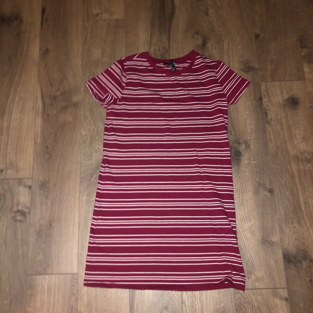Stripped t shirt dress